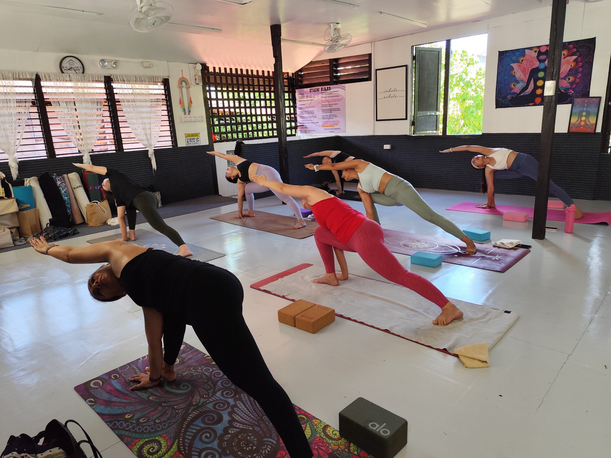 Yogalates class at Balay-Yoga